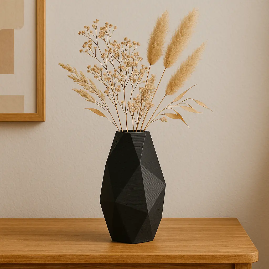 VASO VERTEX - PRINTELLO - COR PRETA - DECORADO.webp