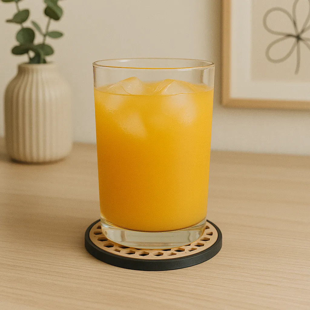 SUPORTE PARA COPOS NIDUS - PRINTELLO - BEGE - COMPOSIÇÃO.webp